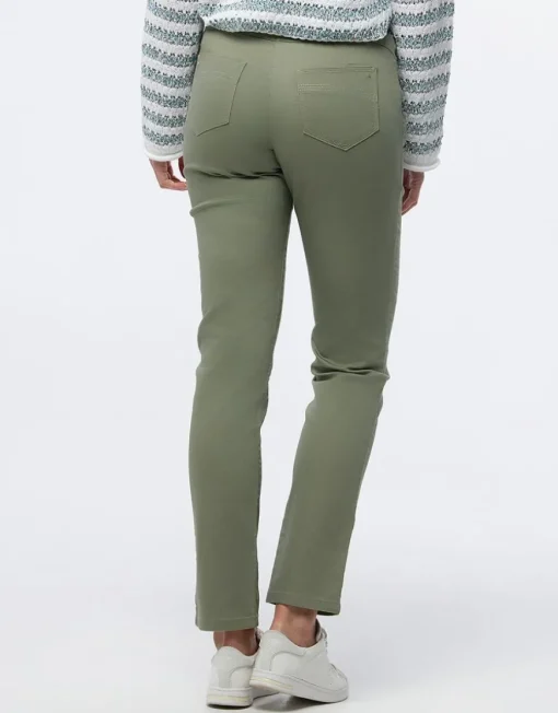 Pantalon coton kaki