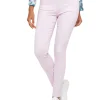 Pantalon coton rose clair