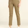 Pantalon 7/8e beige taupe