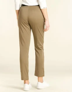 Pantalon 7/8e beige taupe