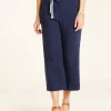 Pantalon 7/8e bleu marine