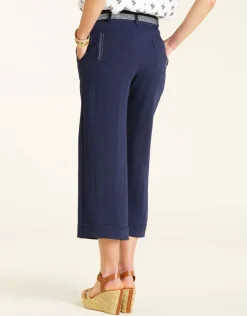 Pantalon 7/8e bleu marine