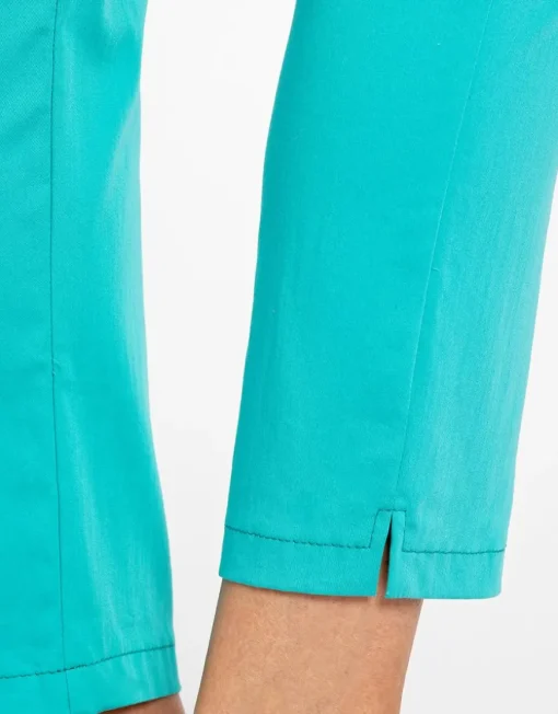 Pantalon 7/8e vert menthe