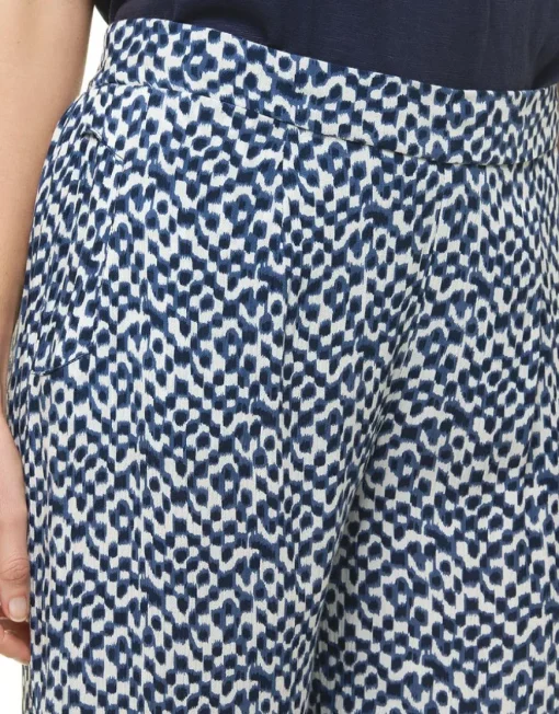 Pantalon fluide bleu
