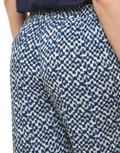 Pantalon fluide bleu