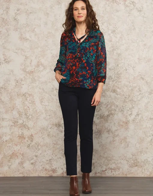 Pantalon habillé marine