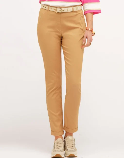 Pantalon jegging taupe