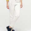 Pantalon jogging écru