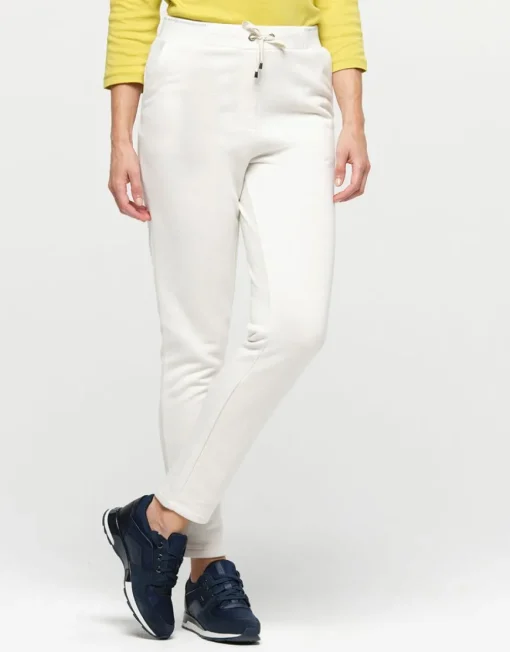 Pantalon jogging écru