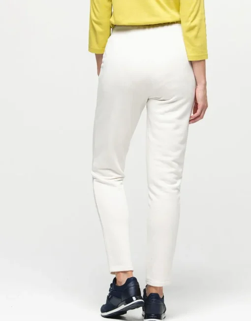 Pantalon jogging écru
