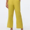 Pantalon lin vert 7/8ème