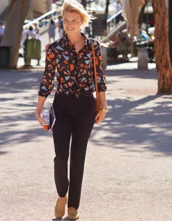 Pantalon marine city chic