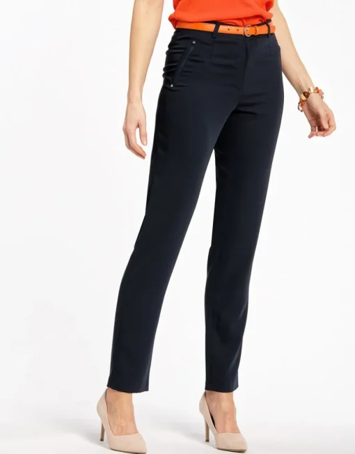 Pantalon marine city chic