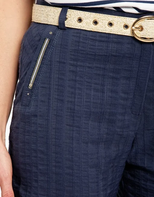 Pantalon 7/8ème marine