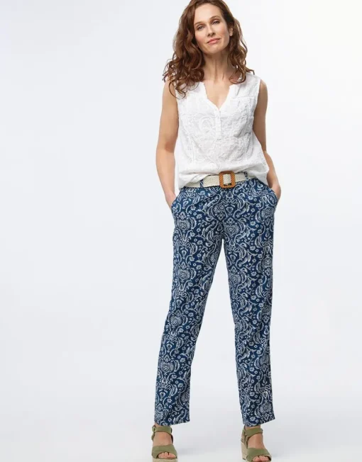 Pantalon 7/8ème motif