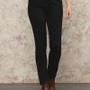 Pantalon sergé chic noir
