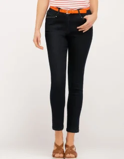 Pantalon slim jean bleu