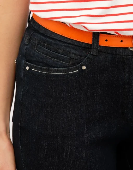 Pantalon slim jean bleu