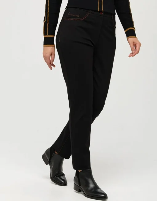 Pantalon slim milano noir