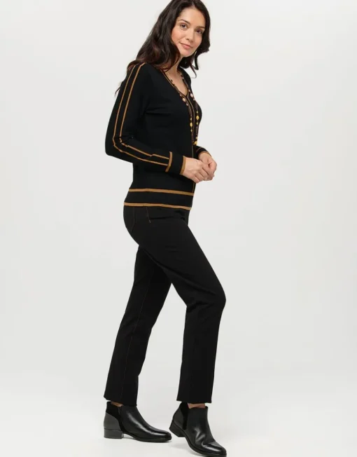 Pantalon slim milano noir