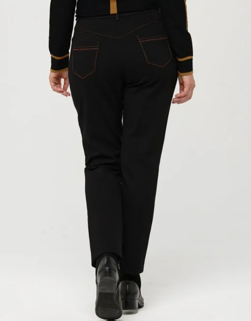 Pantalon slim milano noir