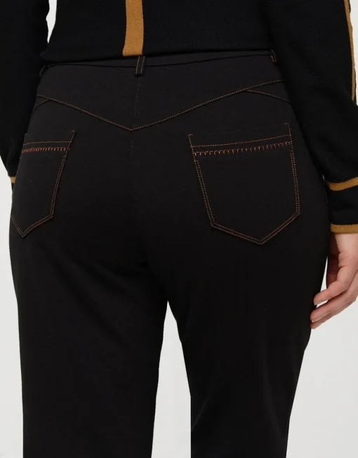 Pantalon slim milano noir