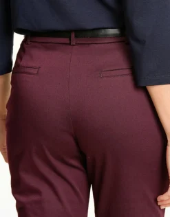 Pantalon stretch prune