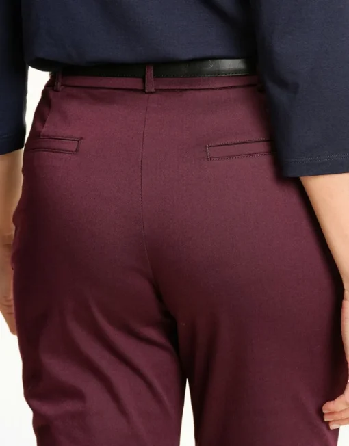 Pantalon stretch prune