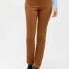 Pantalon suédine marron