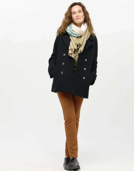 Pantalon suédine marron