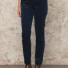 Pantalon velours bleu