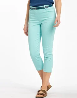 Pantalon vert stretch
