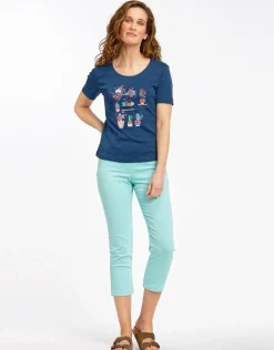 Pantalon vert stretch