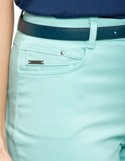Pantalon vert stretch