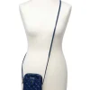 Pochette bandoulière bleu