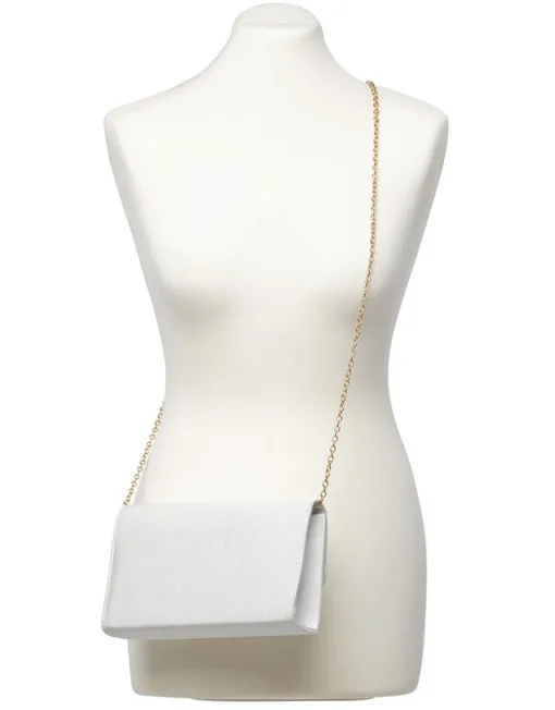 Pochette chic écru