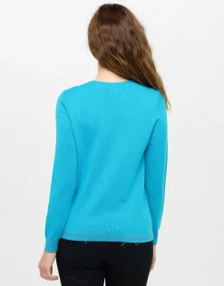 Pull bleu rayures
