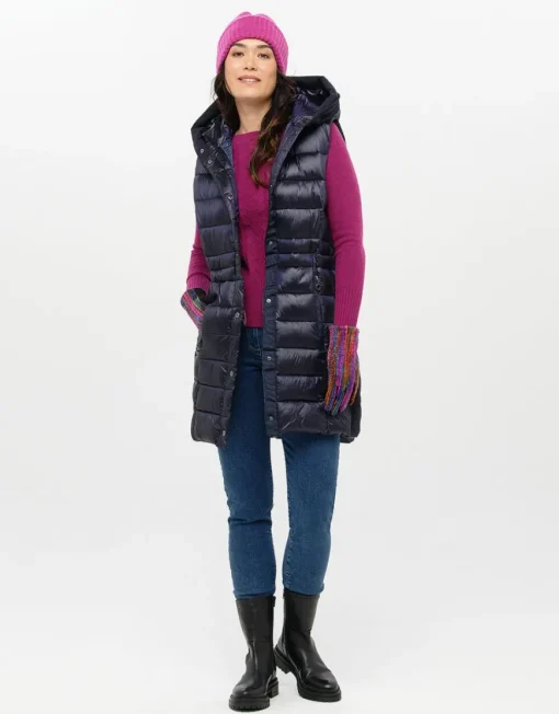 Pull col bateau prune