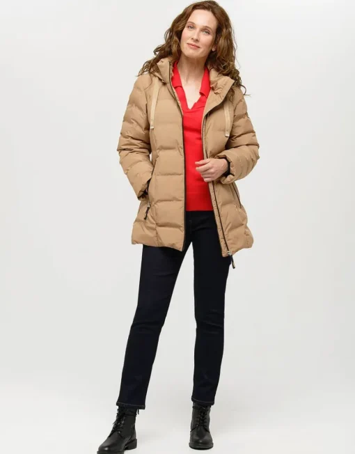 Pull col polo rouge