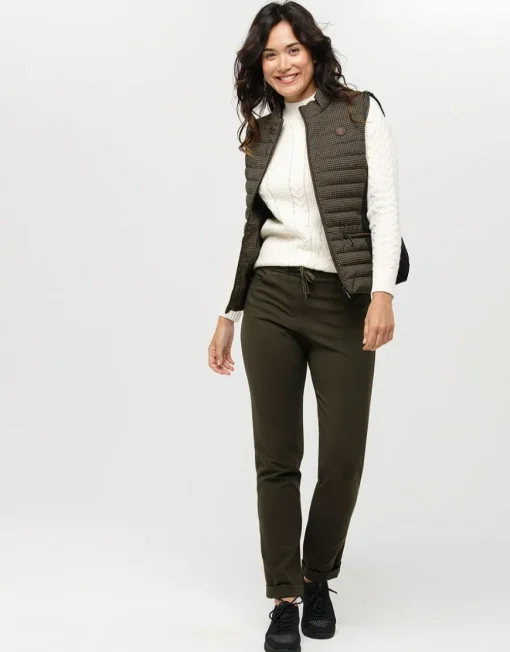 Pull doux écru torsades