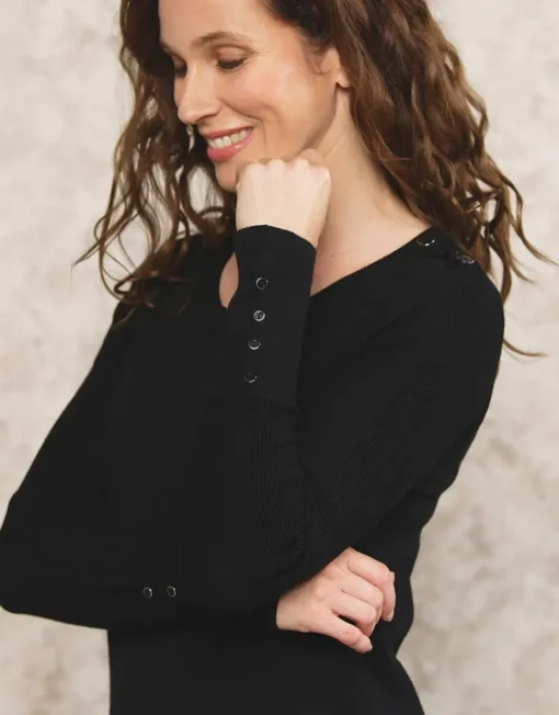 Pull fin noir