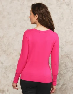Pull fin rose fushia