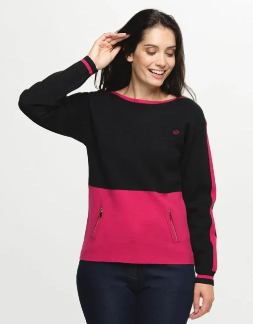 Pull fuchsia milano