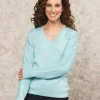 Pull maille strass écru