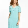Robe 100% LIN menthe