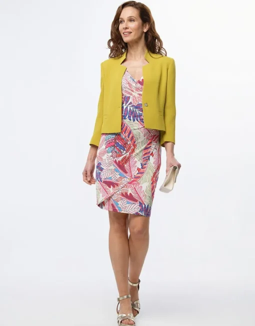 Robe cache coeur imprimé