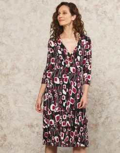 Robe chic noir motif