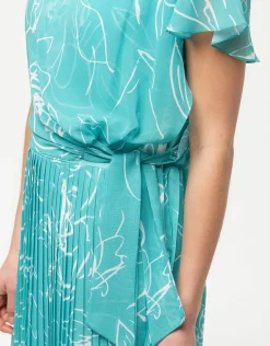 Robe chic turquoise