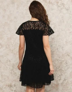 Robe dentelle noire