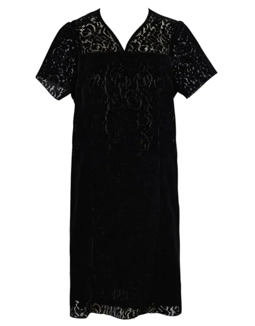 Robe dentelle noire